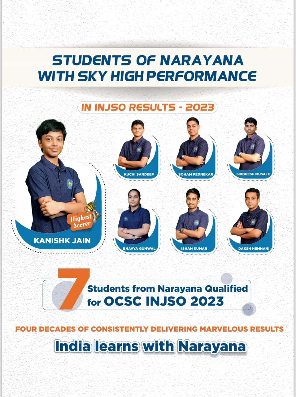 Narayana Prodigy Results Top Ranks In Neet Jee Bitsat